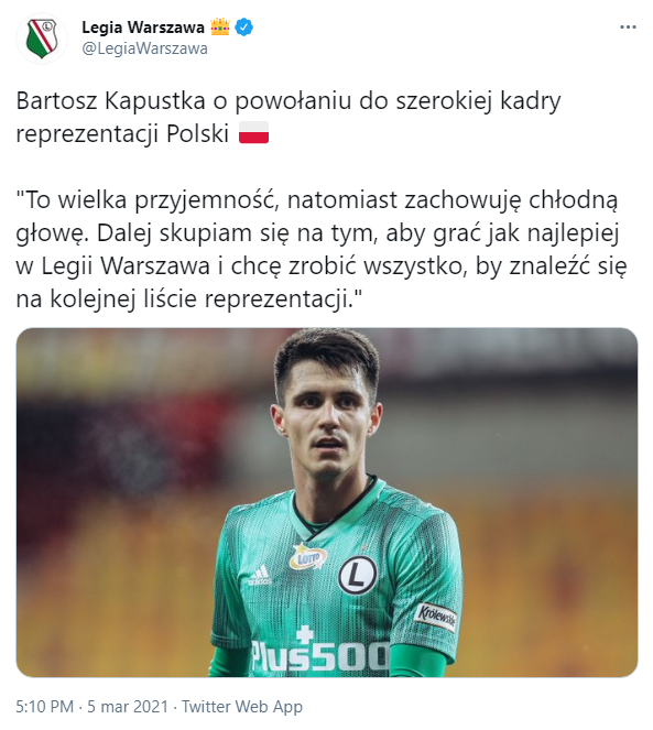 SŁOWA Bartosza Kapustki po otrzymaniu POWOŁANIA do reprezentacji Polski!
